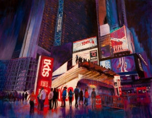 42nd St final painting